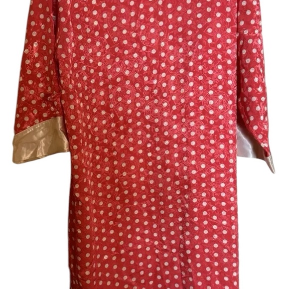 Vintage Victoria Secret 90’s Polka Dot Robe - Picture 2 of 5